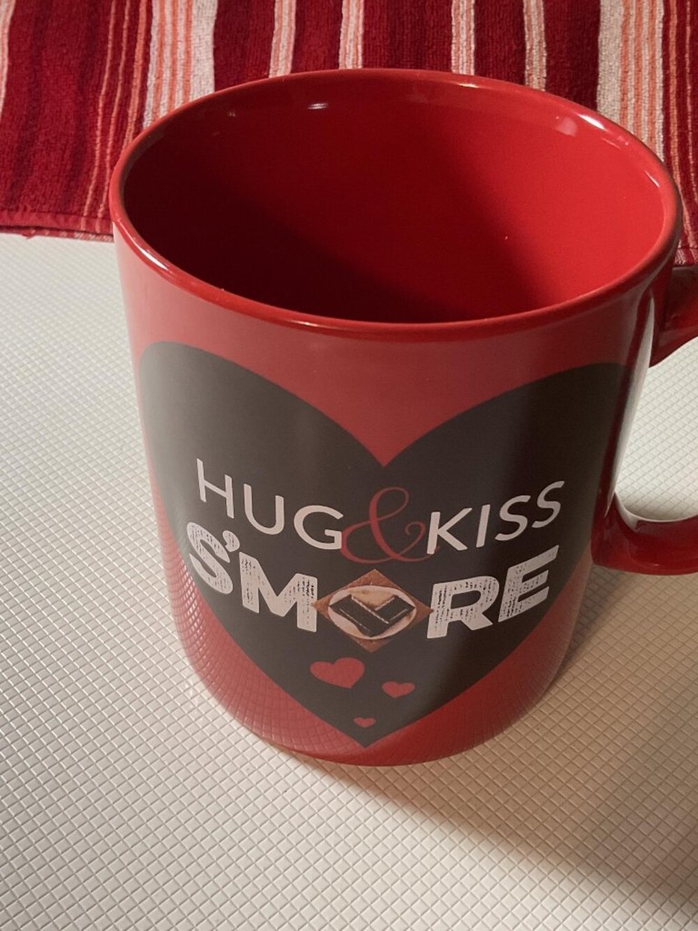 Hershey's Hugs and Kisses Smores Oversized 28oz Mug by Galerie Jumbo Cocoa Cup o